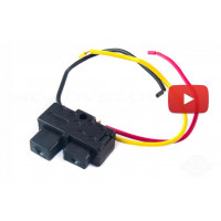 Кнопка руля   (свет + сигнал)   ЯВА 350 12V   EVO, шт