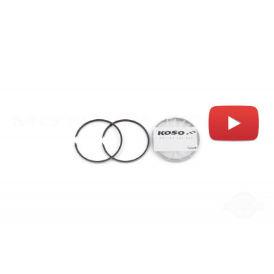 Кольца Honda DIO ZX 50 0,75 (?40,75) KOSO, компл. Кольца Honda DIO ZX 50 0,75 (?40,75) KOSO, компл.