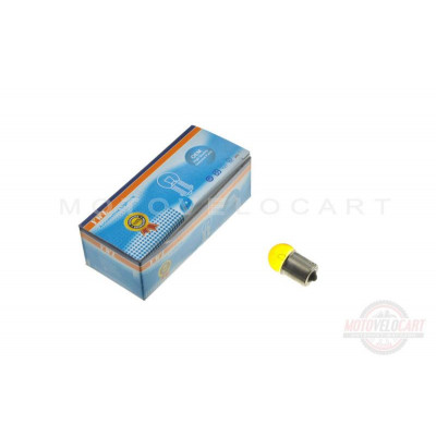 Лампа G18 (поворот, габарит)   12V 10W   (желтая)   YWL