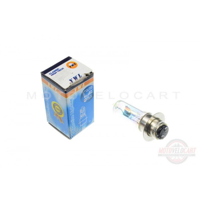 Лампа P15D-25-1 (1 ус)   12V 50W/50W   (хамелеон розовый)   YWL