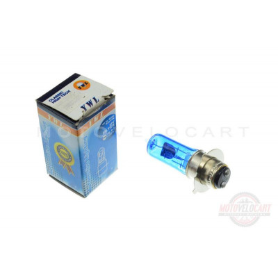 Лампа P15D-25-3 (3 уса) 12V 18W/18W (супер белая) YWL Лампа P15D-25-3 (3 уса) 12V 18W/18W (супер белая) YWL