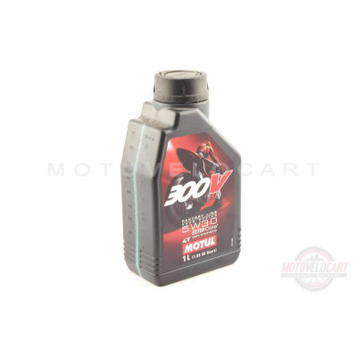 Масло 4T, 1л (синтетика, 5W-30, 300V FACTORY LINE ROAD RACING) MOTUL (#104108), шт Масло 4T, 1л (синтетика, 5W-30, 300V FACTORY LINE ROAD RACING) MOTUL (#104108), шт