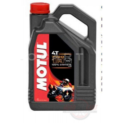 Масло 4T, 4л (синтетика, 10W-40, 7100, API SL/SJ/SH/SG) MOTUL (#104092), шт Масло 4T, 4л (синтетика, 10W-40, 7100, API SL/SJ/SH/SG) MOTUL (#104092), шт