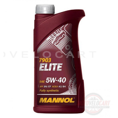 Масло   4T, 1л   (SAE 5W-40, синтетика, Elite 5W-40 API SN/CF)   MANNOL, шт