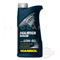 Масло автомобильное, 1л (SAE 10W-40, полусинтетика, Molibden Benzin API SL/CF) MANNOL, шт Масло автомобильное, 1л (SAE 10W-40, полусинтетика, Molibden Benzin API SL/CF) MANNOL, шт