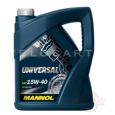 Масло   автомобильное, 5л   (SAE 15W-40, минеральное, Universal API SG/CD)   MANNOL, шт