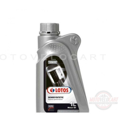 Масло автомобильное, 1л (SAE 10W-40, полусинтетика, MOTOR SEMISYNTETIC SL/CF) LOTOS (#GPL), шт Масло автомобильное, 1л (SAE 10W-40, полусинтетика, MOTOR SEMISYNTETIC SL/CF) LOTOS (#GPL), шт