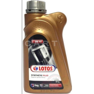 Масло автомобильное, 1л (SAE 5W-40, синтетика) (Synthetic Plus) LOTOS (#GPL), шт Масло автомобильное, 1л (SAE 5W-40, синтетика) (Synthetic Plus) LOTOS (#GPL), шт