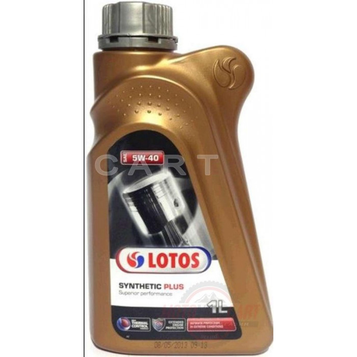Масло   автомобильное, 1л   (SAE 5W-40, синтетика) (Synthetic Plus)   LOTOS   (#GPL), шт