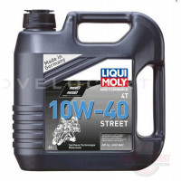 Масло 4T, 4л (полусинтетика, 10W-40, STREET) LIQUI MOLY #7512, шт Масло 4T, 4л (полусинтетика, 10W-40, STREET) LIQUI MOLY #7512, шт