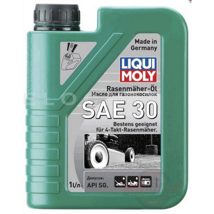 Масло   4T, 1л   (минеральное, SAE30 для газонокосилок, Rasenmaher-Oil 30l)   LIQUI MOLY   #3991, шт