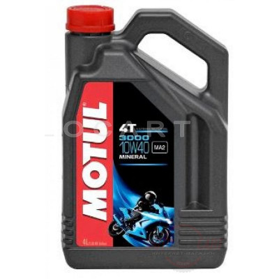 Масло   4T, 4л   (минеральное, 10W-40, 3000, API SG)   MOTUL   (#107693), шт