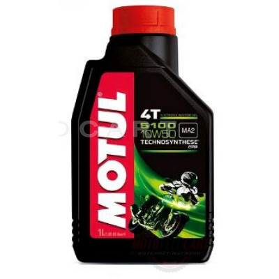 Масло   4T, 1л   (полусинтетика, 10W-50, 5100, API SL/SJ/SH/SG)   MOTUL   (#104074), шт
