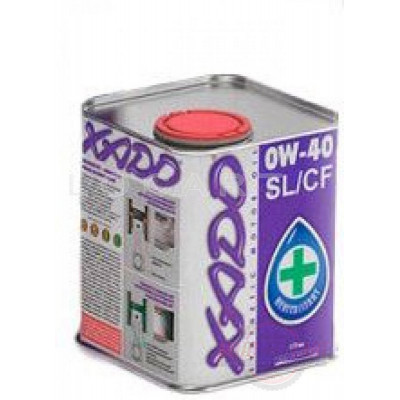 Масло автомобильное 1л   (синтетика, 0W-40SL/CF Atomic Oil)   (20102)   ХАДО, шт