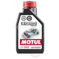 Масло 4T, 1л (синтетика, 0W-20, HYBRID, API SN - GF-5) MOTUL (#107141), шт Масло 4T, 1л (синтетика, 0W-20, HYBRID, API SN - GF-5) MOTUL (#107141), шт