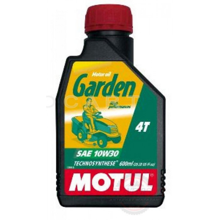 Масло   4T, 0.6л   (полусинтетика, 10W-30, GARDEN, для бензоинструмента, API SJ/SH/CF)   MOTUL   (#106990), шт