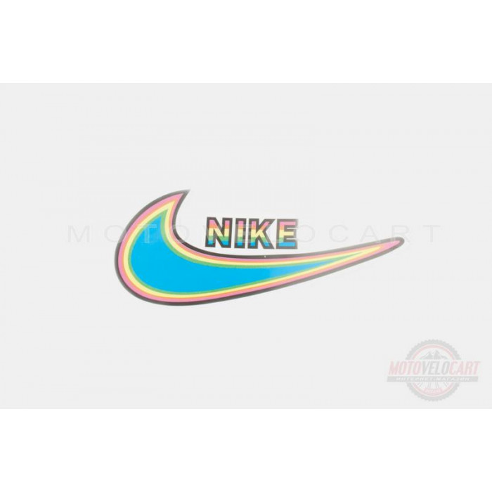 Наклейка   логотип   NIKE   (13х8см)   (#3290)