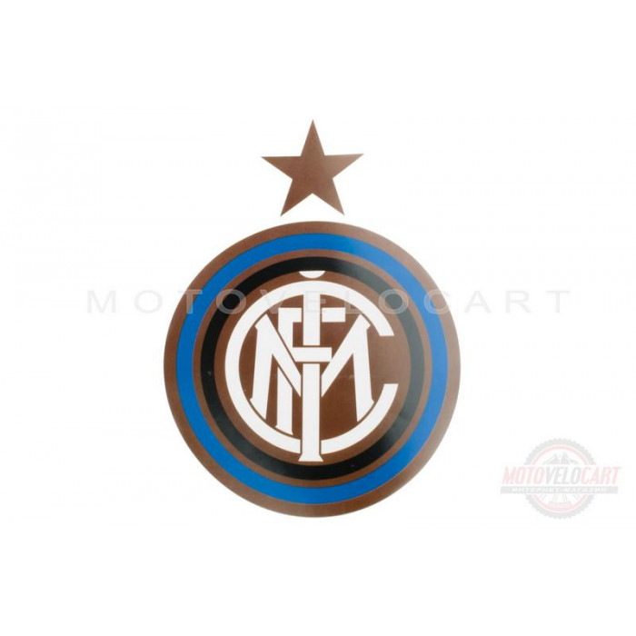 Наклейка   логотип   INTER   (16x13см)   (#5651)