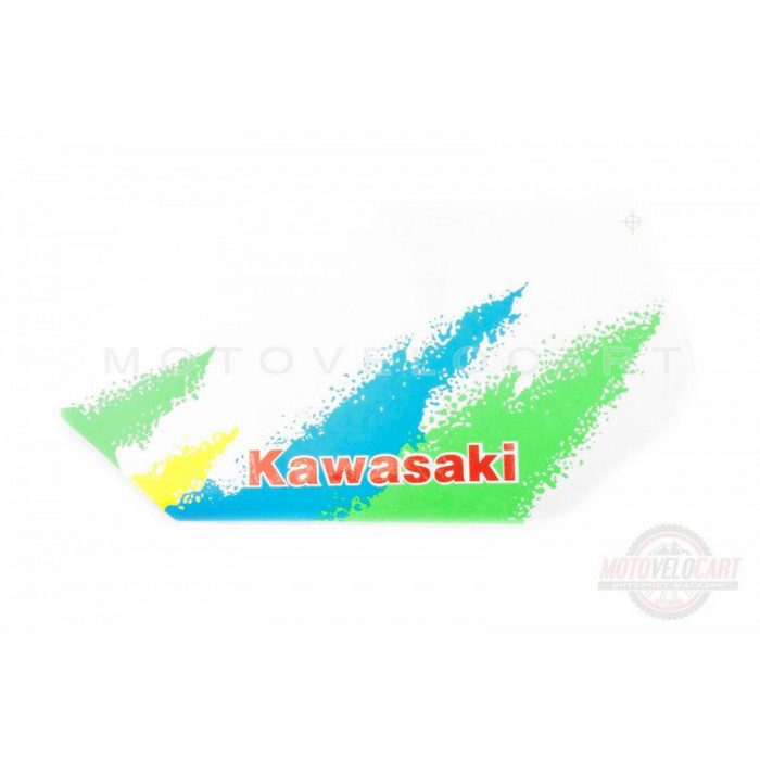 Наклейка   логотип   KAWASAKI   (28х15см)   (#2322)