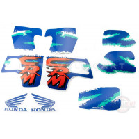 Наклейки (набор) Honda CRM (35х23см, синие) (#2424) Наклейки (набор) Honda CRM (35х23см, синие) (#2424)