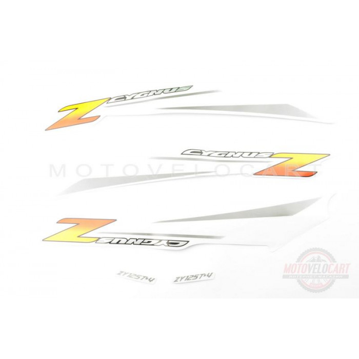 Наклейки (набор)   Yamaha CYGNUS-Z   (36х4см)   (#7335)