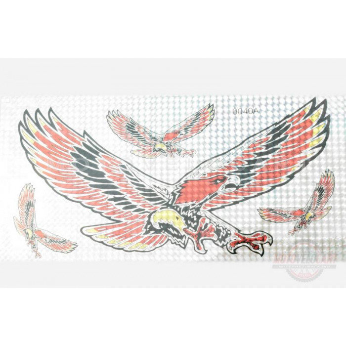 Наклейки (набор)   EAGLE   (36х18см)   (#0040A)