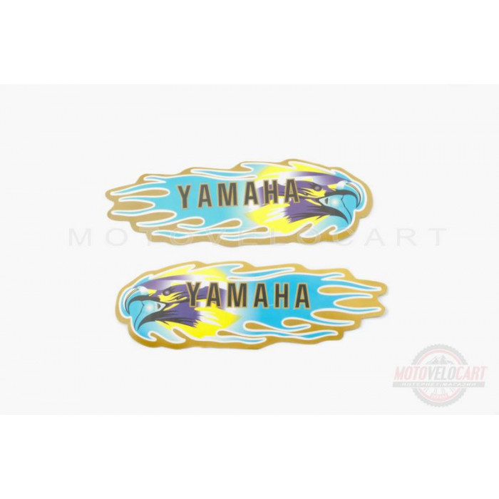 Наклейки (набор)   YAMAHA   (20х6см)   (#5977)