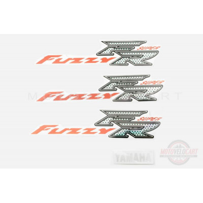 Наклейки (набор)   Yamaha FUZZY   (30х7см, 4шт)   (#7461)