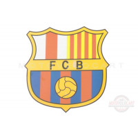 Наклейка   логотип   FCB   (15х14см)   (#5647)