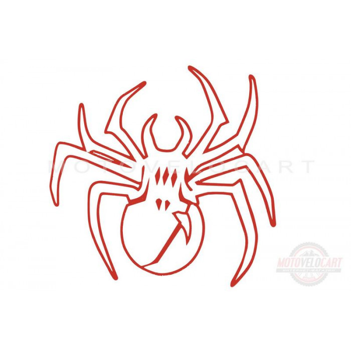 Наклейка   декор   SPIDER   (13х13см)   (#6883)