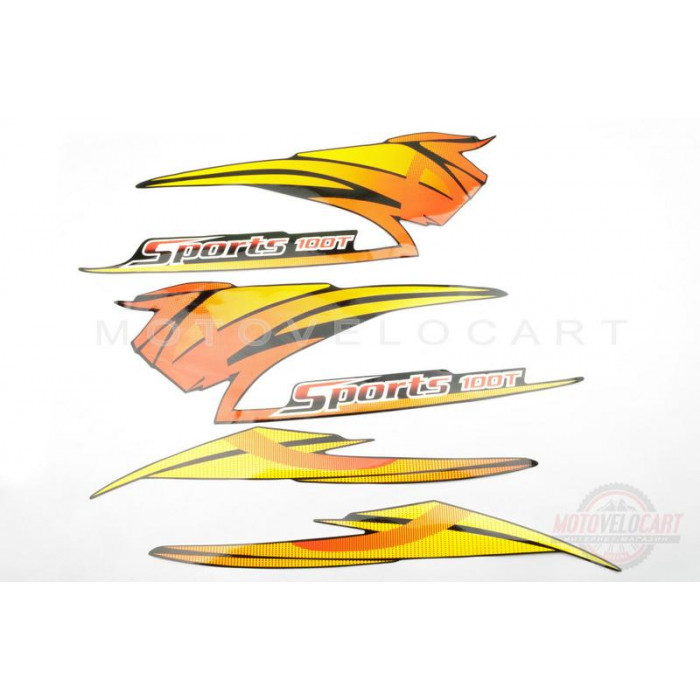 Наклейки (набор)   SPORT 100T   (45х15см)
