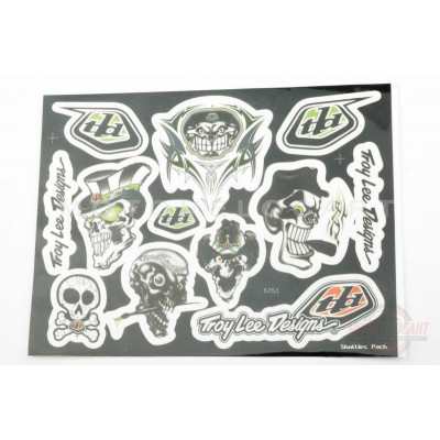 Наклейки (набор) спонсор "TROY LEE" (25х19см) (#5753) Наклейки (набор) спонсор "TROY LEE" (25х19см) (#5753)