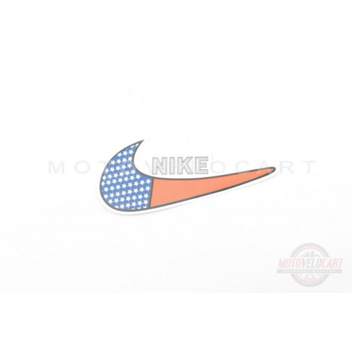Наклейка   логотип   NIKE   (14х6см)   (#3289)