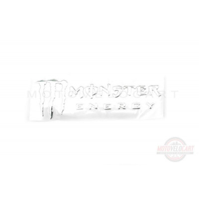 Наклейка буквы MONSTER ENERGY (19х7см, 2шт, хром) (#4750D) Наклейка буквы MONSTER ENERGY (19х7см, 2шт, хром) (#4750D)