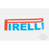 Наклейка логотип PIRELLI (23х7см, белая) (#0336) Наклейка логотип PIRELLI (23х7см, белая) (#0336)