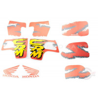 Наклейки (набор) Honda CRM (35х23см, красные) (#2424) Наклейки (набор) Honda CRM (35х23см, красные) (#2424)