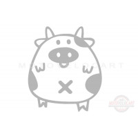 Наклейка декор PIG (хром) (#HQ5) Наклейка декор PIG (хром) (#HQ5)