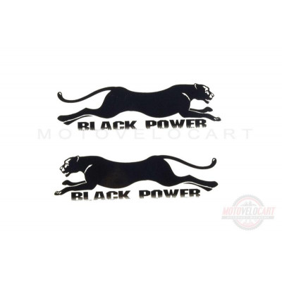 Наклейки (набор) "PANTHER" (14х4,5см) (#SEA) Наклейки (набор) "PANTHER" (14х4,5см) (#SEA)