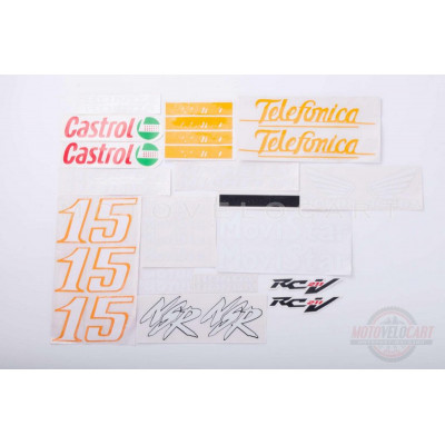 Наклейки (набор) CASTROL (#14), шт Наклейки (набор) CASTROL (#14), шт
