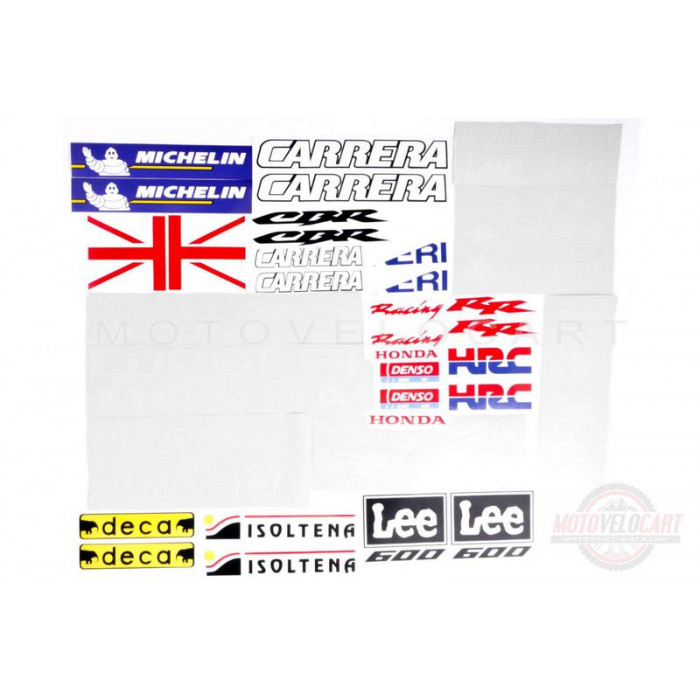 Наклейки (набор) "BRITAIN RACING" (#7211)