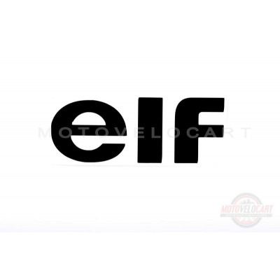 Наклейка логотип "ELF" (16x6см) (#1893) Наклейка логотип "ELF" (16x6см) (#1893)