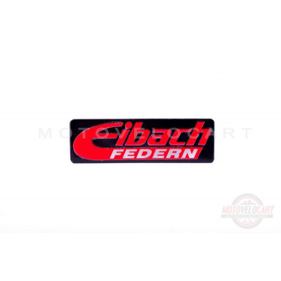 Наклейка логотип "EIBACH FEDERN" (13x4см) (#4530) Наклейка логотип "EIBACH FEDERN" (13x4см) (#4530)