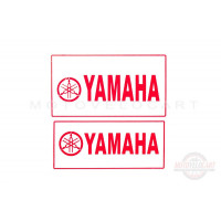 Наклейка декор "YAMAHA" (22.7x12.6см, красная) (#4299B) Наклейка декор "YAMAHA" (22.7x12.6см, красная) (#4299B)