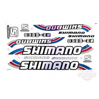 Наклейка SHIMANOI (20х40см) 1, шт Наклейка SHIMANOI (20х40см) 1, шт