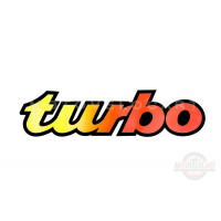 Наклейка   логотип   TURBO   (62x15см)   (#0304)