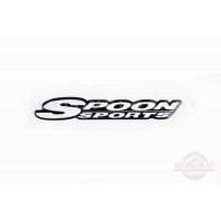 Наклейка логотип SPOON SPORTS (13x2см, алюминий) (#1643) Наклейка логотип SPOON SPORTS (13x2см, алюминий) (#1643)