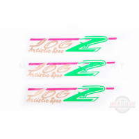 Наклейки (набор) Yamaha JOG ARTISTIC SPEC (22х5см 3шт) (#1207) Наклейки (набор) Yamaha JOG ARTISTIC SPEC (22х5см 3шт) (#1207)
