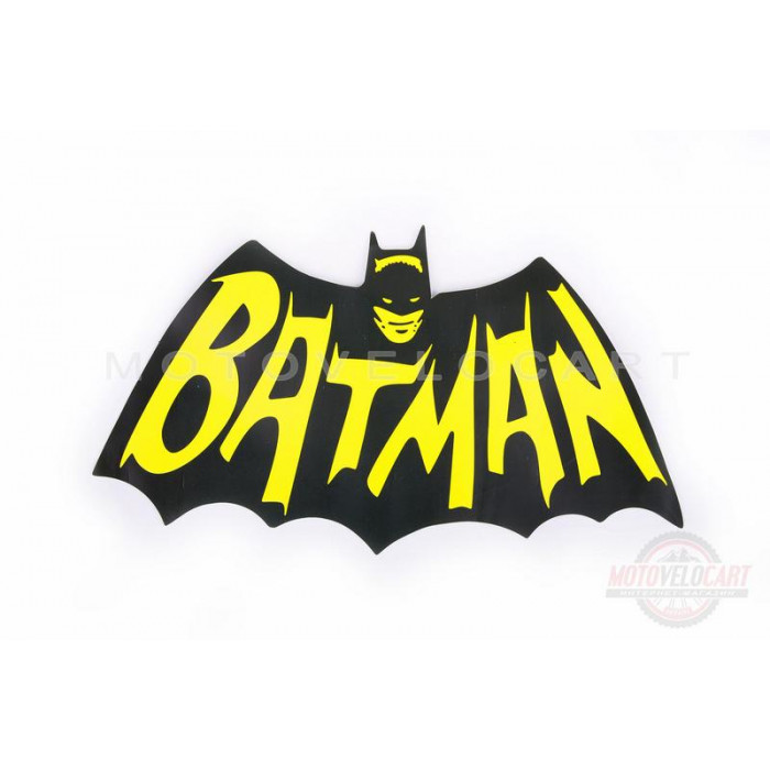 Наклейка   логотип   BATMAN   (17x10см)   (#5930)_