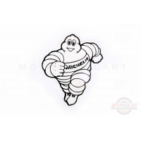 Наклейка   логотип   MICHELIN   (12x13см)   (#0148)