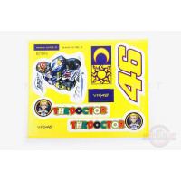 Наклейки (набор) спонсор VR46 (22х26см) (#5662B) Наклейки (набор) спонсор VR46 (22х26см) (#5662B)